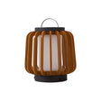 Modern Outdoor Table Lamp  Wood Slat Lantern Design - Product detail 39
