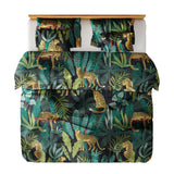 Tropical Safari Duvet Cover  Premium Egyptian Cotton Bedding Set - Product example