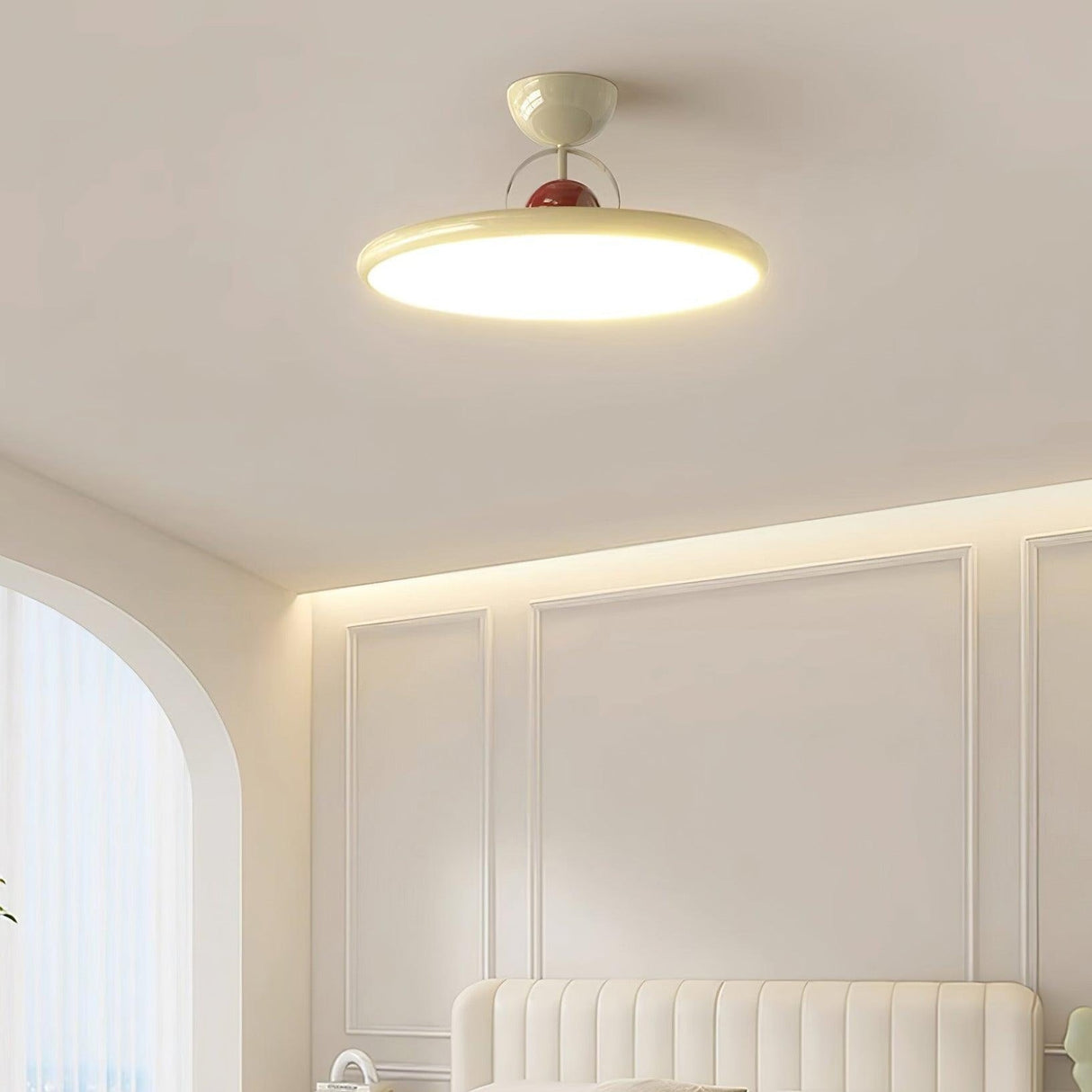 Modern Ceiling Light  Green Metal LED Panel Design - Product detail 7