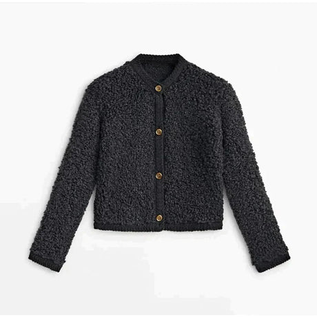 Teddy Fleece Jacket  Soft Button Front Loungewear - Product detail 6