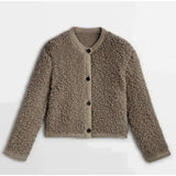 Teddy Fleece Jacket  Soft Button Front Loungewear - Product detail 8
