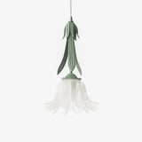 Floral Pendant Light  Elegant Glass Bell Design - Product detail 7
