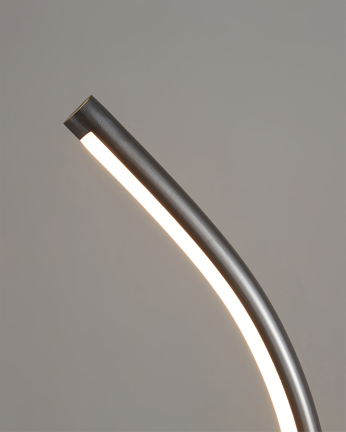 Modern LED Desk Lamp  Curved Brass Design - Product detail 8
