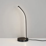Modern LED Desk Lamp  Curved Brass Design - Product detail 12