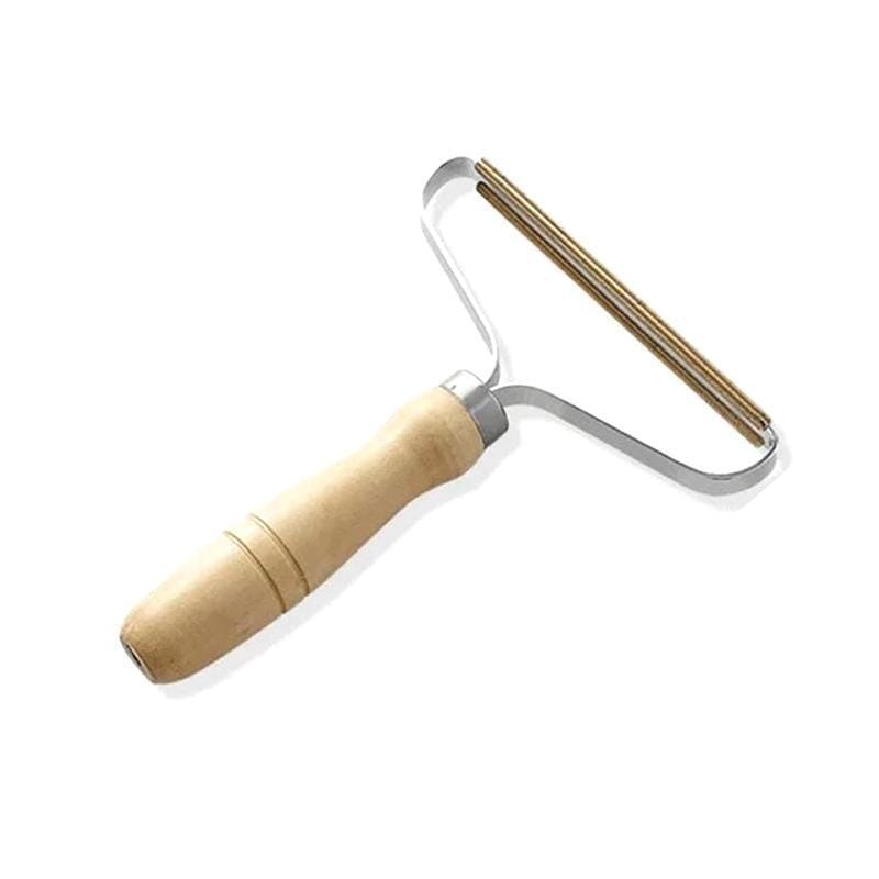 Fabric Shaver Tool  Copper Head Lint Remover with Wooden Handle - Product detail 6