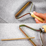 Fabric Shaver Tool  Copper Head Lint Remover with Wooden Handle - Product detail 8