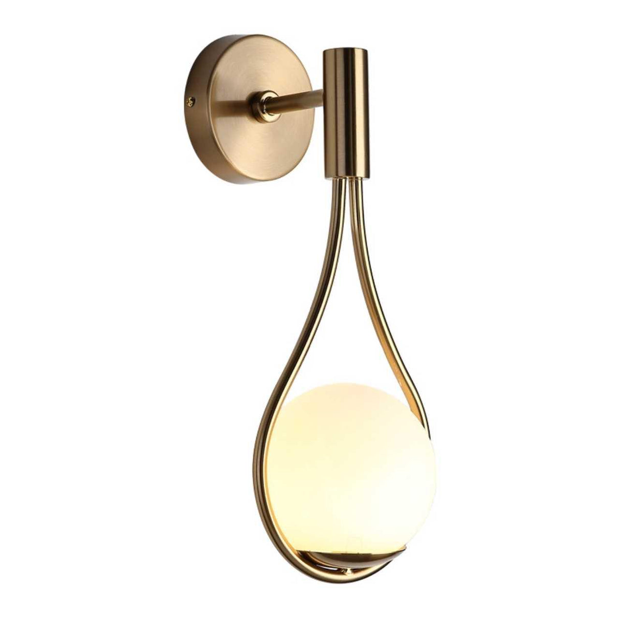 Modern Wall Sconce  Teardrop Globe Design - Product detail 9