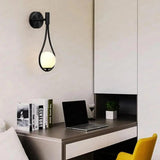 Modern Wall Sconce  Teardrop Globe Design - Product detail 4