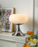 Modern Table Lamp  Glass Globe Chrome Base Design - Product detail 30