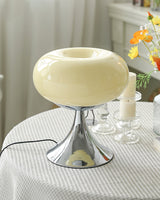 Modern Table Lamp  Glass Globe Chrome Base Design - Product detail 11