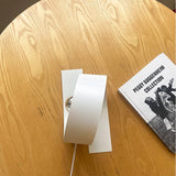 Minimalist Table Lamp  Sculptural Metal Design - Product detail 12