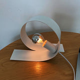 Minimalist Table Lamp  Sculptural Metal Design - Product detail 14