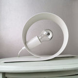 Minimalist Table Lamp  Sculptural Metal Design - Product detail 4