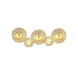 Modern Lotus Wall Light  Textured Glass Disc Design - Product detail 46