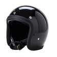 Vintage Motorcycle Helmet  Low Profile Fiberglass Shell - Product showcase