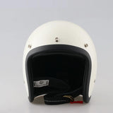 Vintage Motorcycle Helmet  Low Profile Fiberglass Shell - Product example