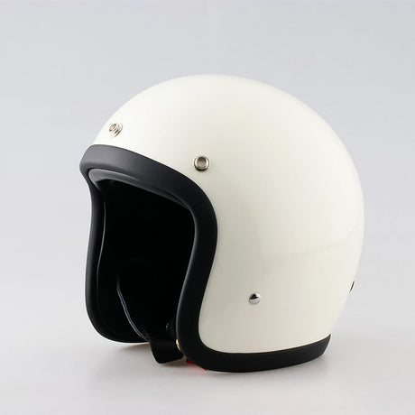 Vintage Motorcycle Helmet  Low Profile Fiberglass Shell - Product detail 5