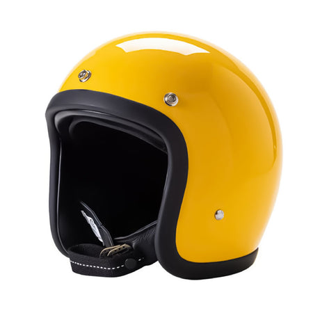 Vintage Motorcycle Helmet  Low Profile Fiberglass Shell - Product detail 7