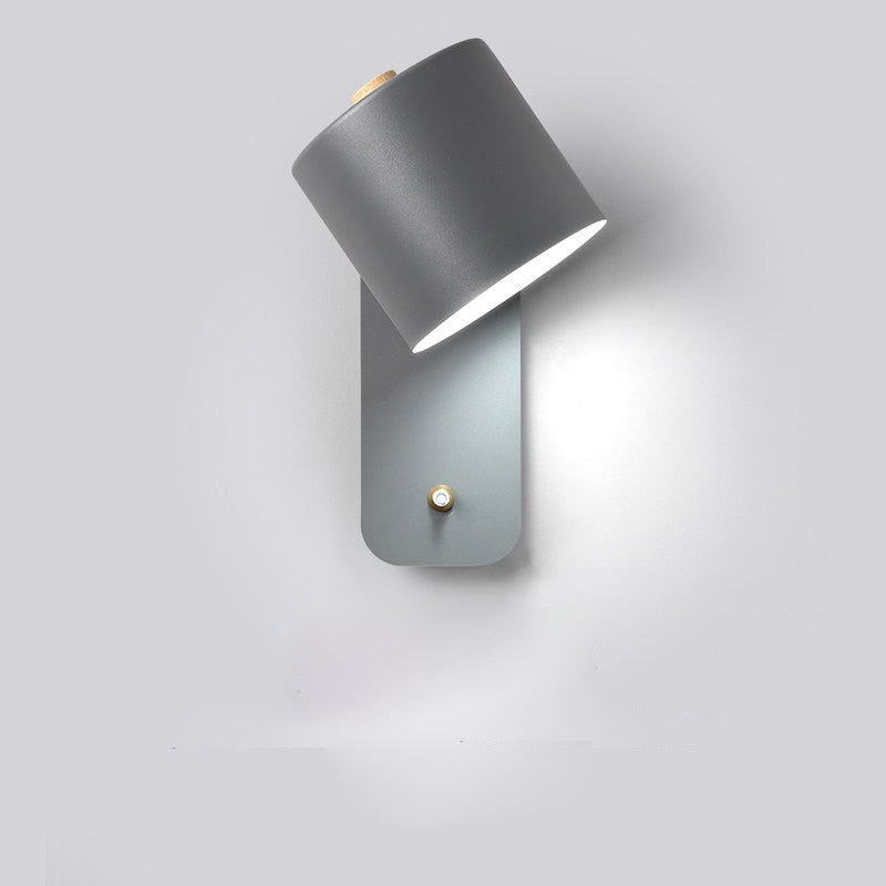 Modern LED Wall Light  White Metal Adjustable Sconce - Product detail 7