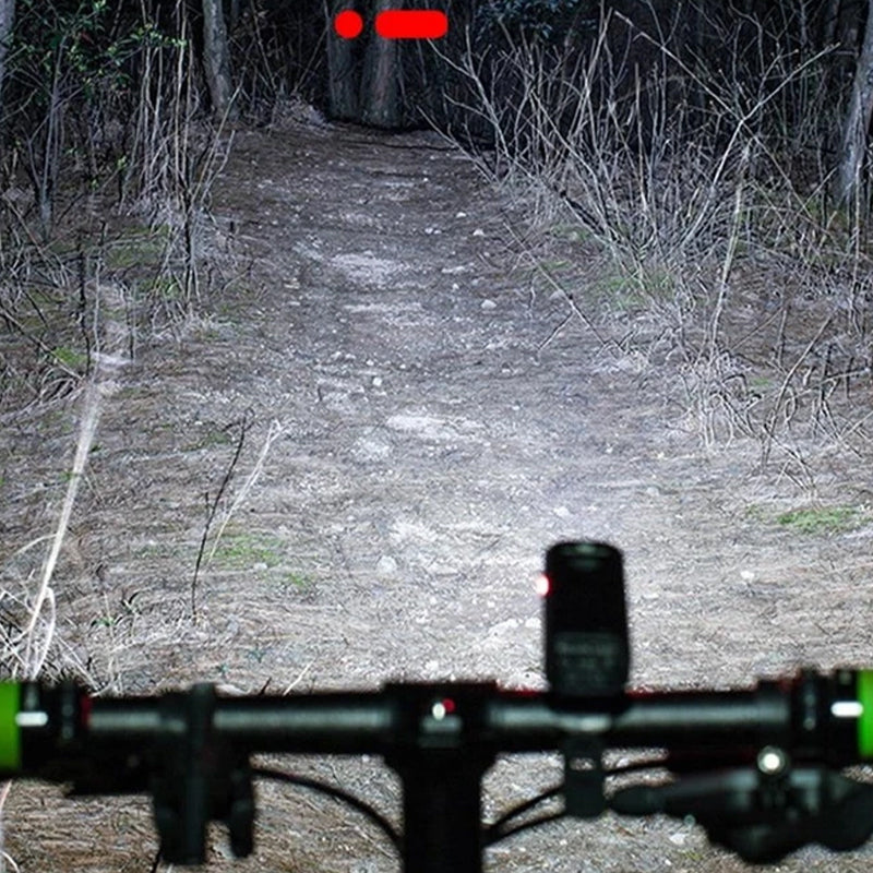 Rechargeable Bicycle Light  1000 Lumens USB Fast Charging - Detailed view