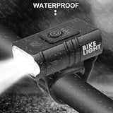 Rechargeable Bicycle Light  1000 Lumens USB Fast Charging - Product detail 8