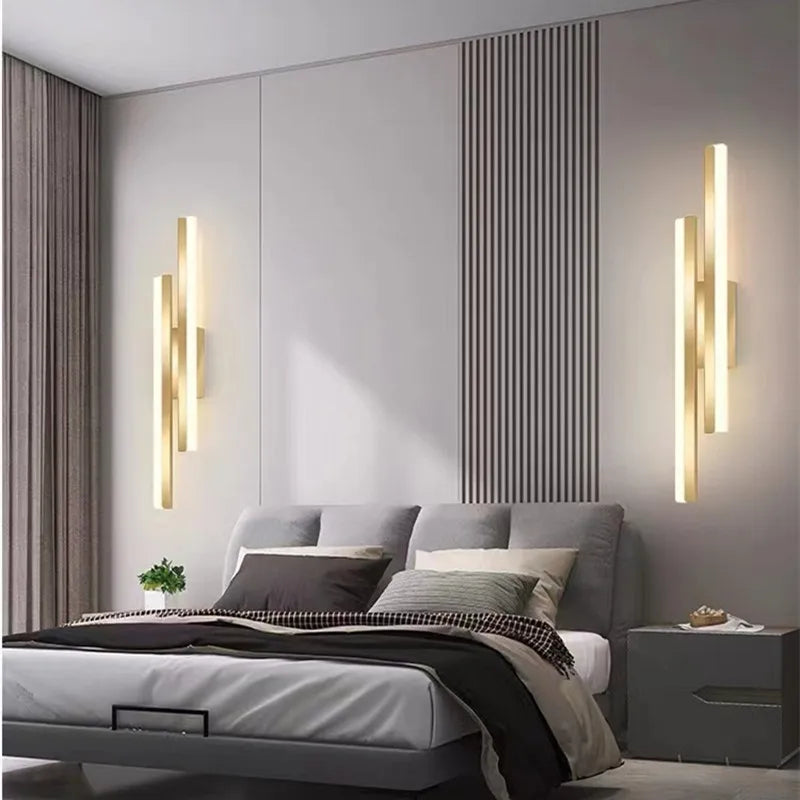 Modern LED Wall Sconce  Vertical Linear Design - Product detail 4