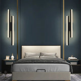 Modern LED Wall Sconce  Linear Gold Metal Design - Product detail 5