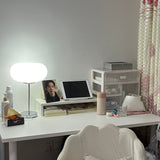 Modern Table Lamp  Opal Glass Dome With Chrome Base - Product detail 16