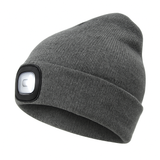 LED Beanie Hat  Rechargeable Light Knit Winter Cap - Product showcase
