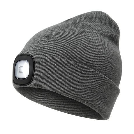 LED Beanie Hat  Rechargeable Light Knit Winter Cap - Product showcase