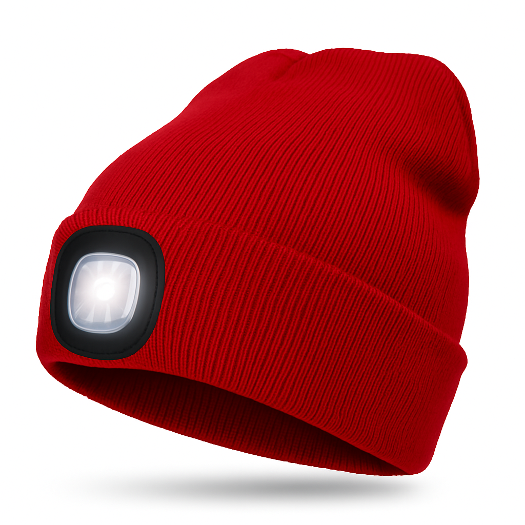 LED Beanie Hat  Rechargeable Light Knit Winter Cap - Product detail 12