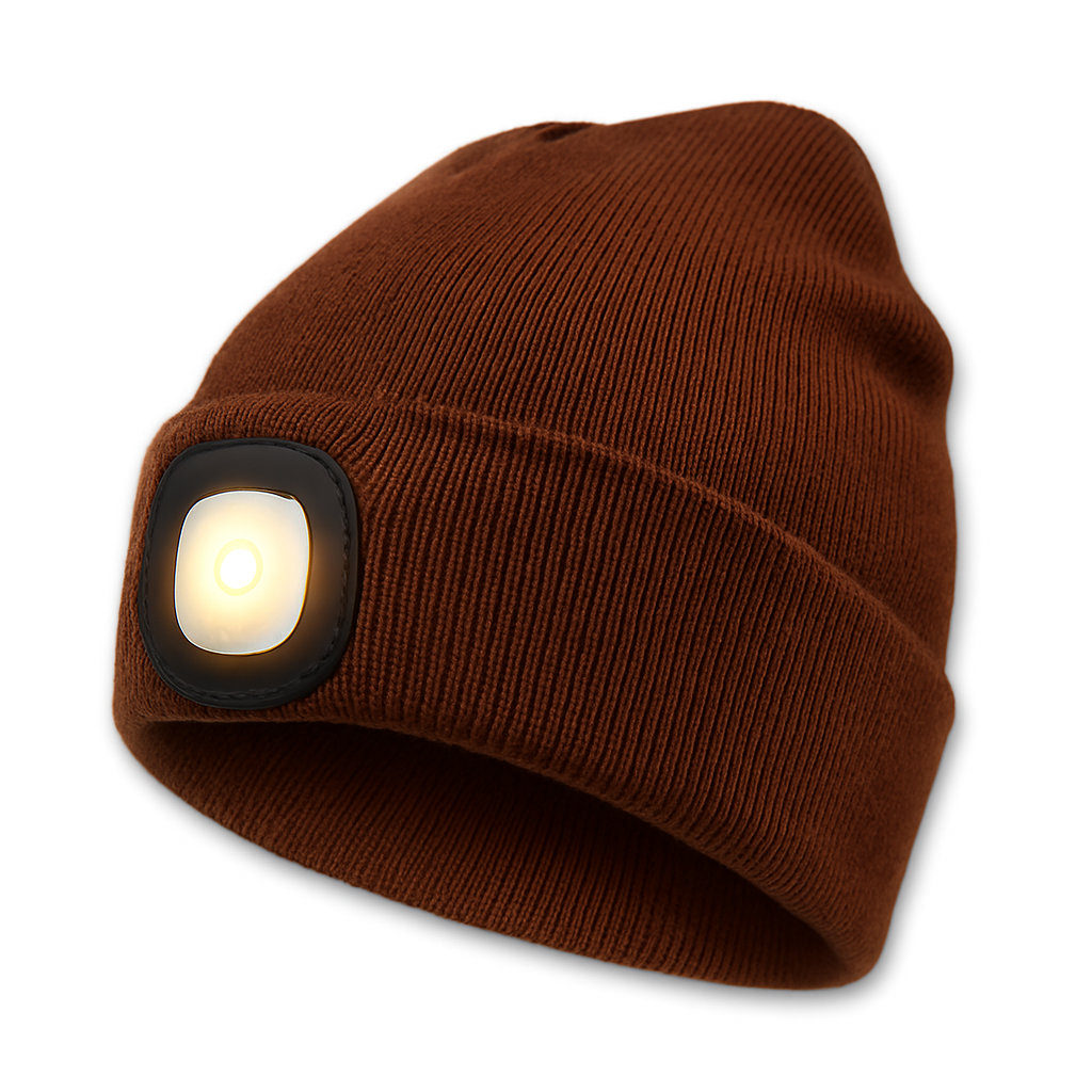 LED Beanie Hat  Rechargeable Light Knit Winter Cap - Product detail 13