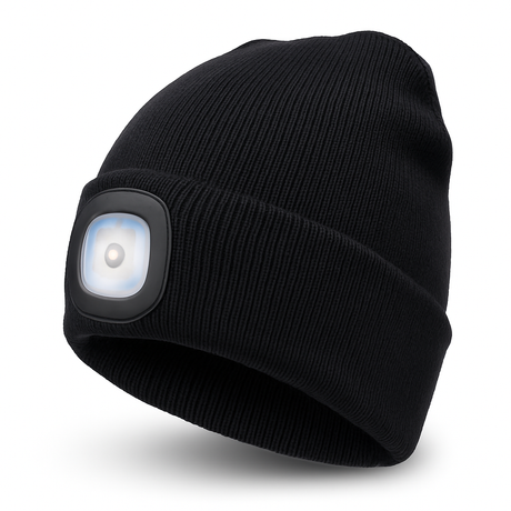 LED Beanie Hat  Rechargeable Light Knit Winter Cap - Product detail 14
