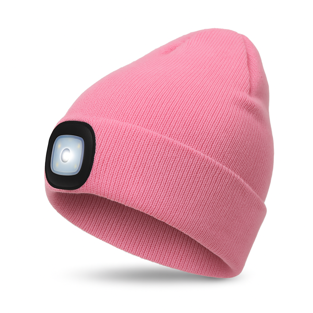 LED Beanie Hat  Rechargeable Light Knit Winter Cap - Product detail 8