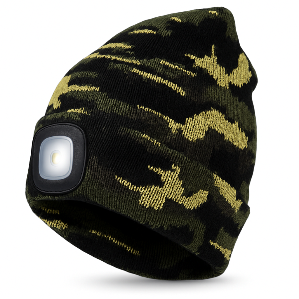 LED Beanie Hat  Rechargeable Light Knit Winter Cap - Product detail 10