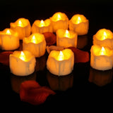 Flameless LED Tea Light Candles  Realistic Flickering Glow Set - Product detail 6