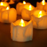 Flameless LED Tea Light Candles  Battery Operated Flickering Set - Product detail 8