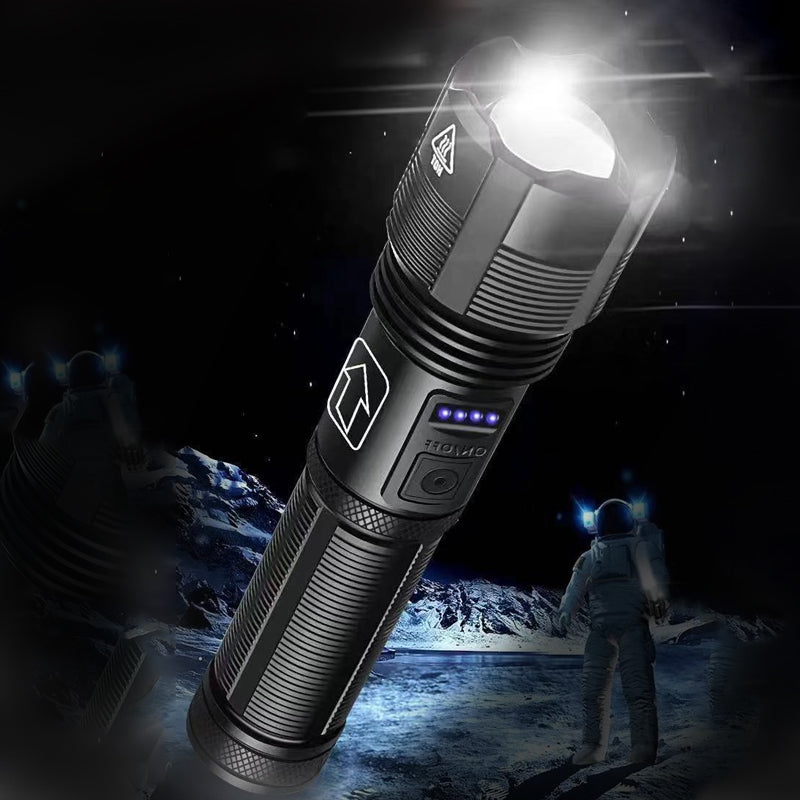 Military Grade Tactical Flashlight  Ultra-Bright 12000 Lumens Waterproof - Detailed view