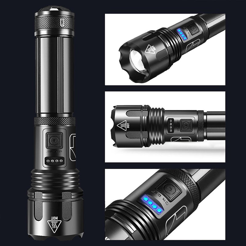 Military Grade Tactical Flashlight  Ultra-Bright 12000 Lumens Waterproof - Product detail 6