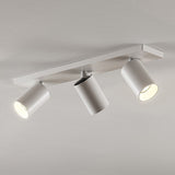 Triple Ceiling Spotlight  White Adjustable Track Light - Product showcase