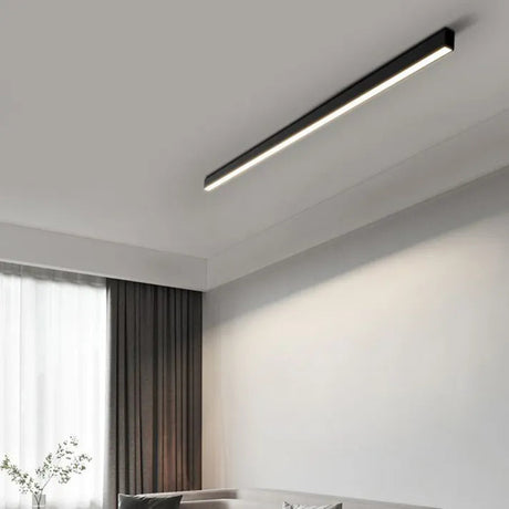 LED Ceiling Light  Modern Linear Flush Mount Fixture - Product showcase