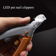 LED Pet Nail Clippers  5x Magnification with Safety Guard - Product showcase