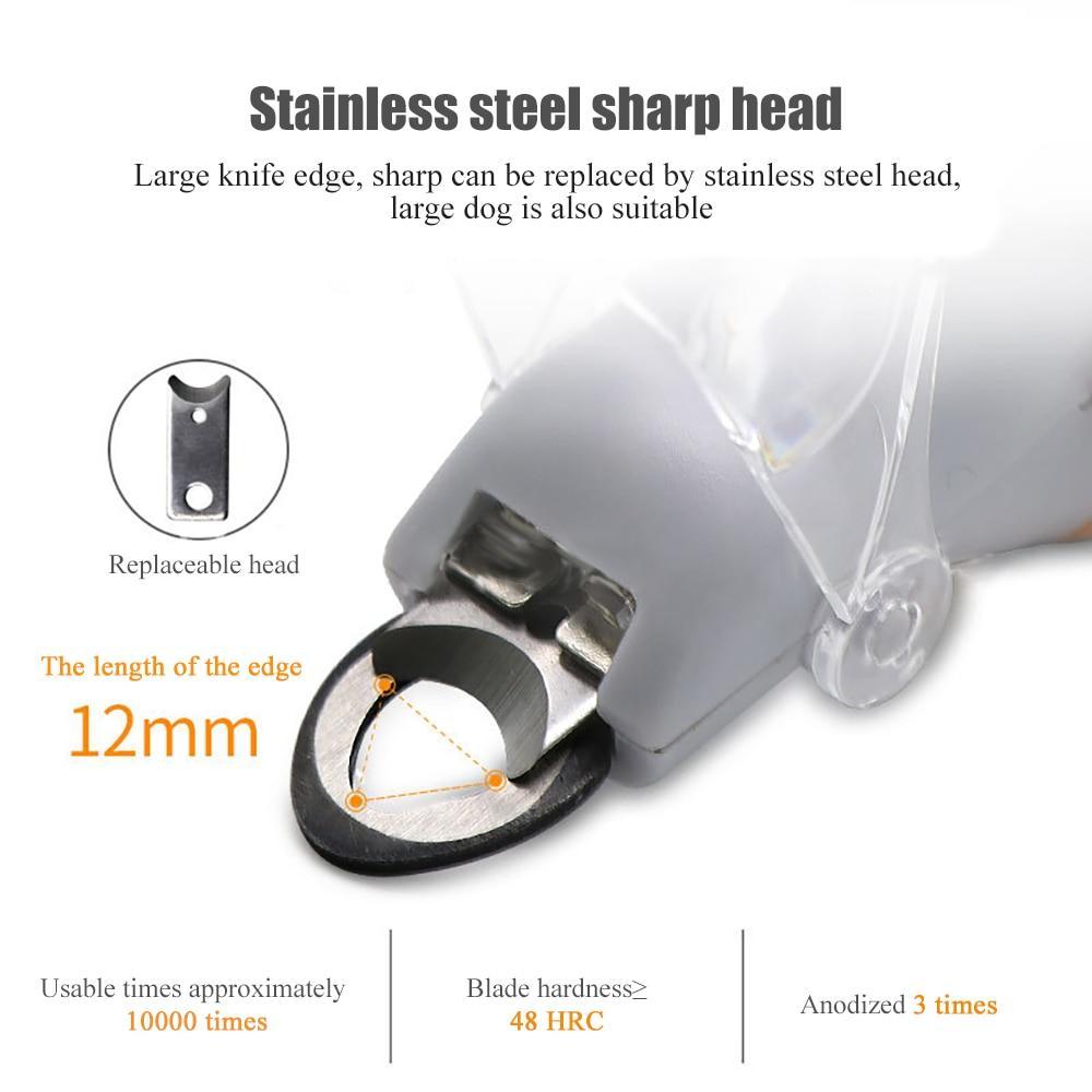 LED Pet Nail Clippers  5x Magnification with Safety Guard - Product detail 6