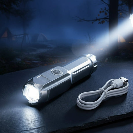 LED Flashlight Rechargeable  100000 Lumens Waterproof Design - Product detail 9