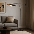 Modern Arc Floor Lamp  Adjustable Metal Design - Product showcase