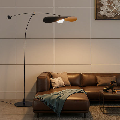 Modern Arc Floor Lamp  Adjustable Metal Design - Product detail 6