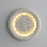 Modern Ceiling Light  Moon Crater LED Design - Detailed view