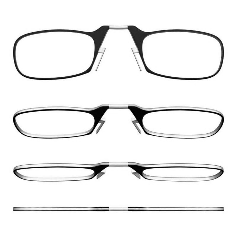 Clip On Reading Glasses  Portable Lightweight Design - Product showcase