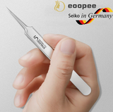 Precision Stainless Steel Tweezers  Ultra Slim Tip for Skincare - Product detail 4