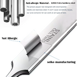 Precision Stainless Steel Tweezers  Ultra Slim Tip for Skincare - Product detail 7